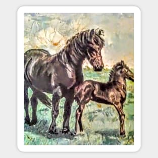 Friesian Sticker